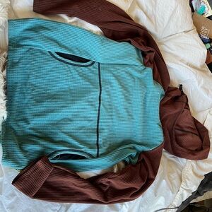 Brown & Turquoise Melly